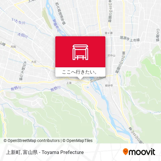 上新町地図