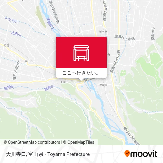 大川寺口地図
