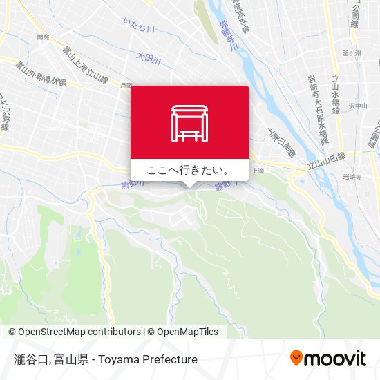 瀧谷口地図