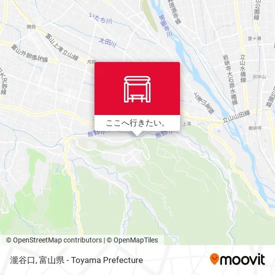 瀧谷口地図