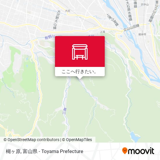 楜ヶ原地図