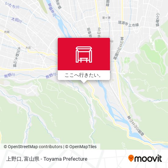 上野口地図