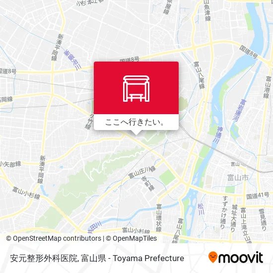 安元整形外科医院地図