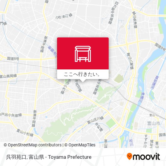 呉羽苑口地図