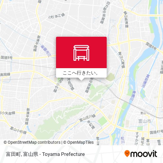 富田町地図