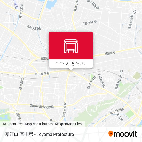 寒江口地図