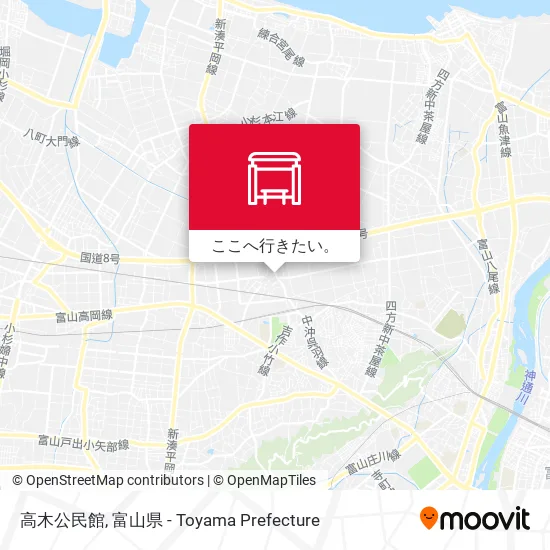 高木公民館地図