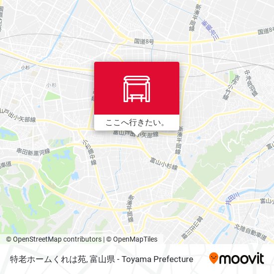 特老ホームくれは苑地図