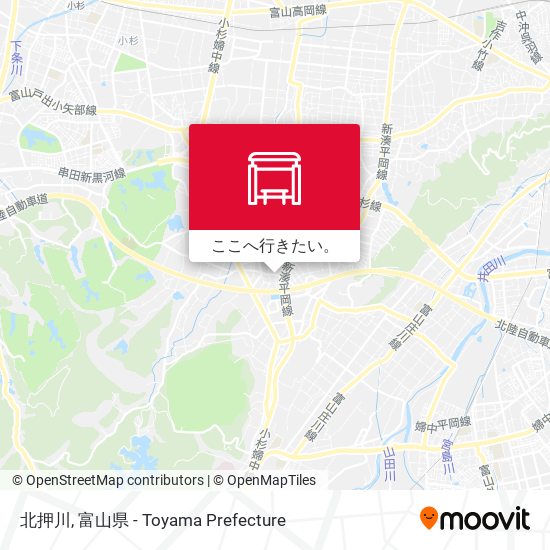 北押川地図