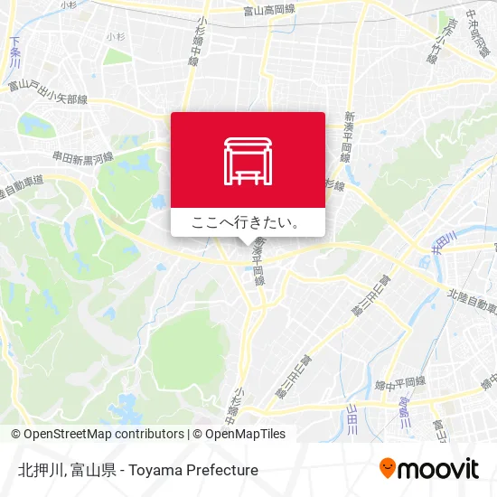 北押川地図