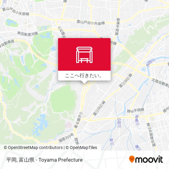 平岡地図