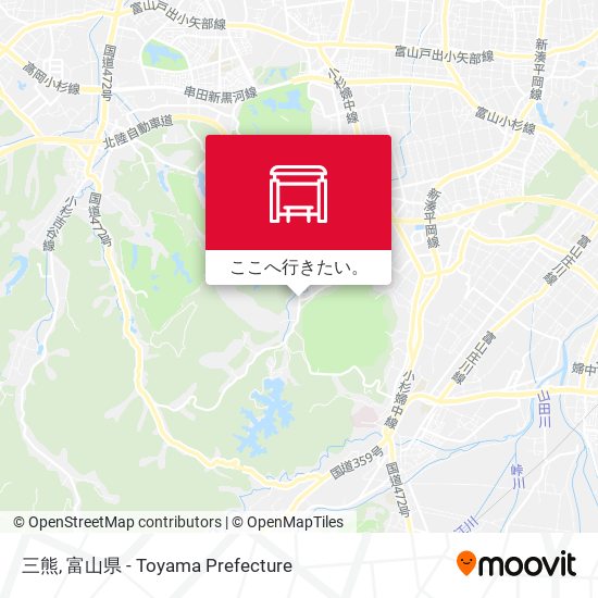 三熊地図