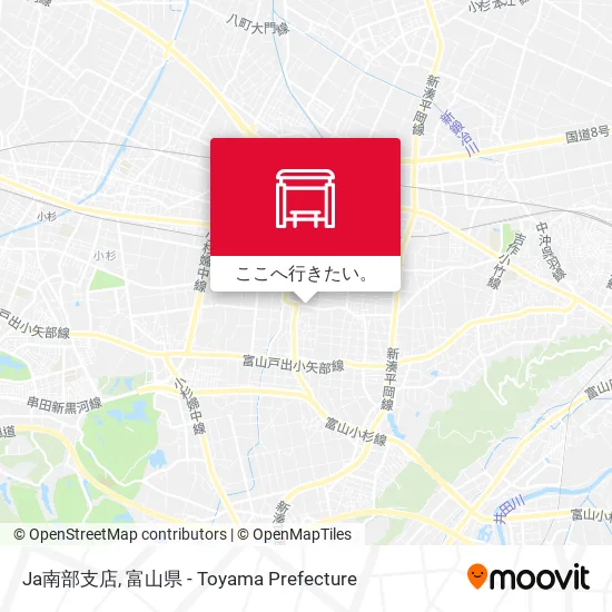 Ja南部支店地図