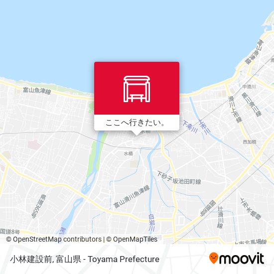 小林建設前地図