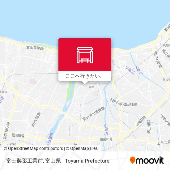 富士製薬工業前地図