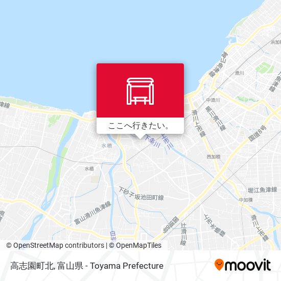 高志園町北地図