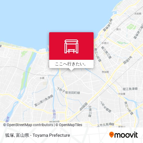 狐塚地図