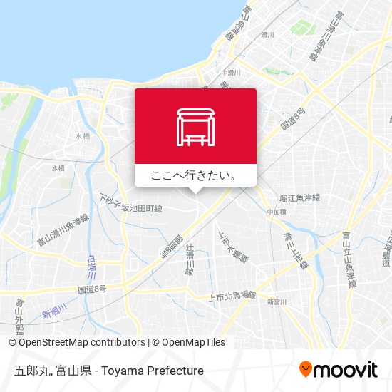五郎丸地図