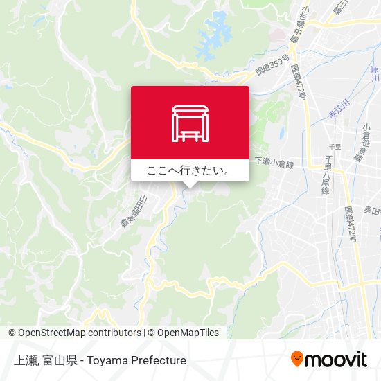 上瀬地図