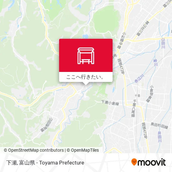 下瀬地図