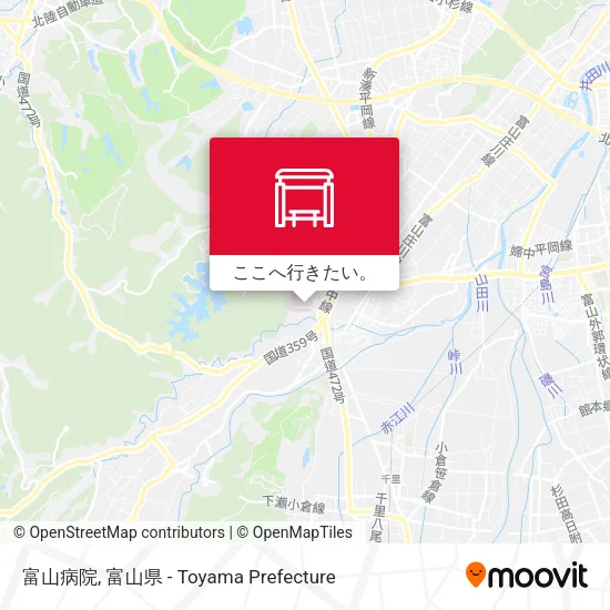 富山病院地図