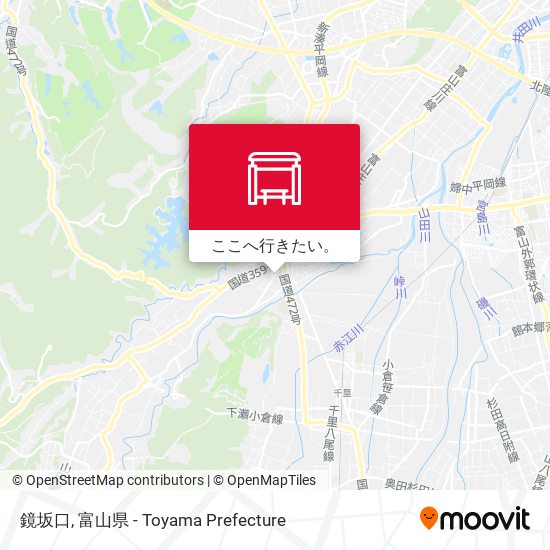 鏡坂口地図