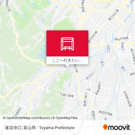 蓮花寺口地図