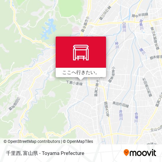 千里西地図