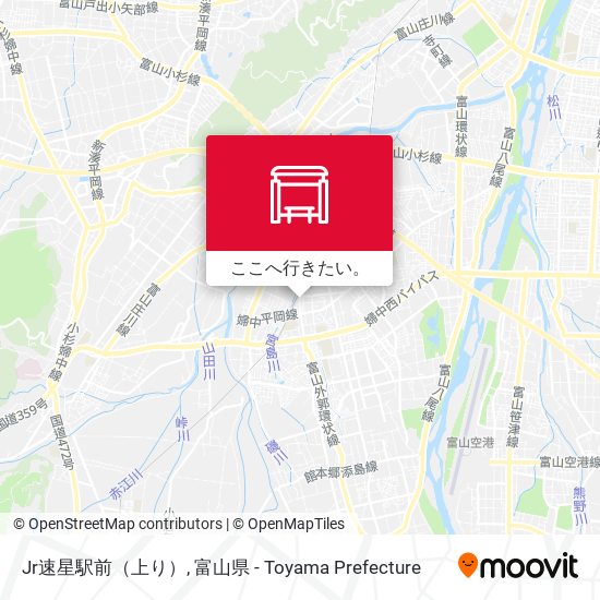 Jr速星駅前（上り）地図