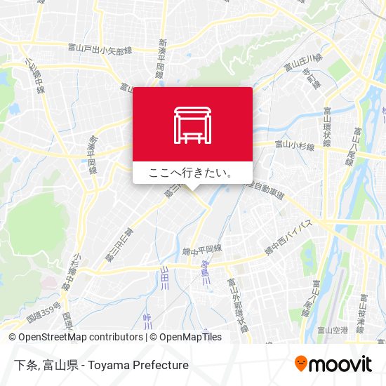 下条地図