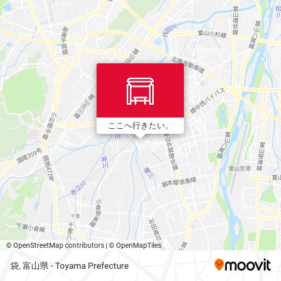 袋地図