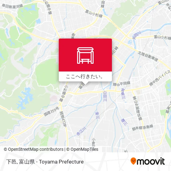 下邑地図