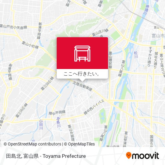 田島北地図