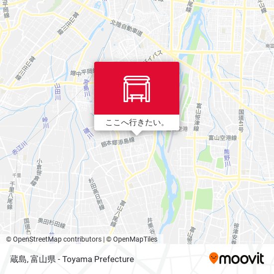 蔵島地図