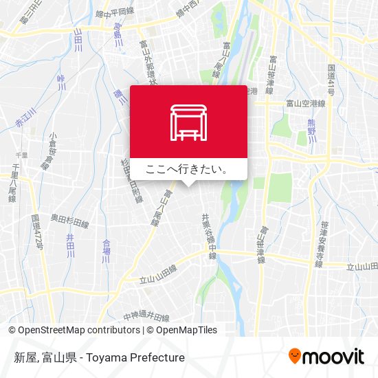 新屋地図