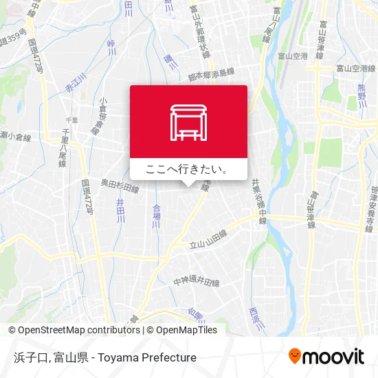 浜子口地図