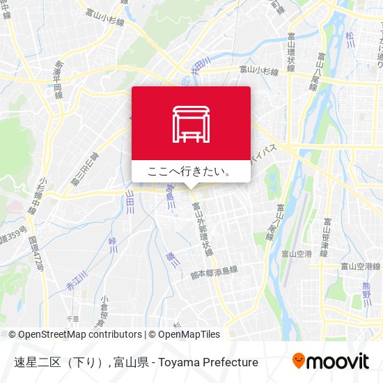 速星二区（下り）地図