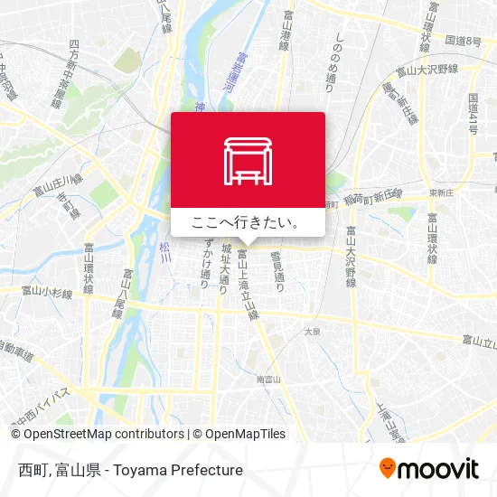 西町地図