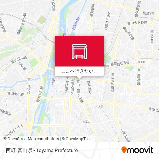 西町地図