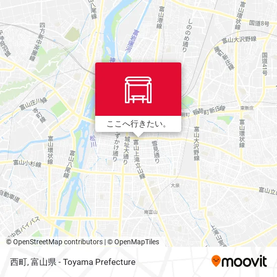 西町地図