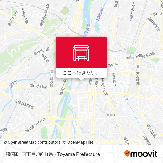 磯部町四丁目地図