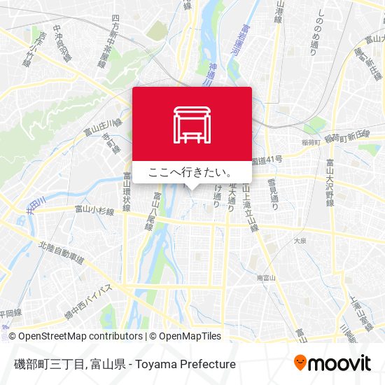 磯部町三丁目地図