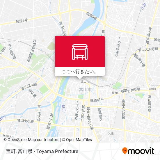 宝町地図