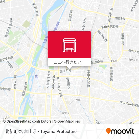 北新町東地図