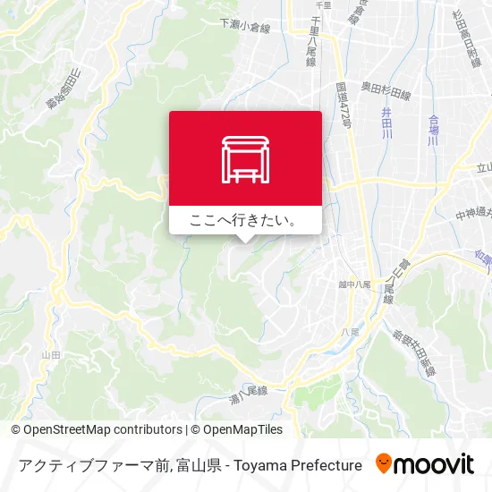 アクティブファーマ前地図