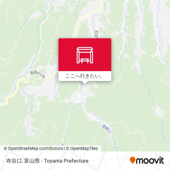 布谷口地図