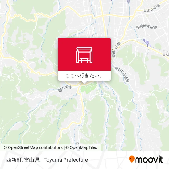 西新町地図