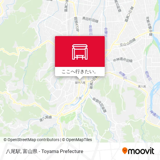 八尾駅地図