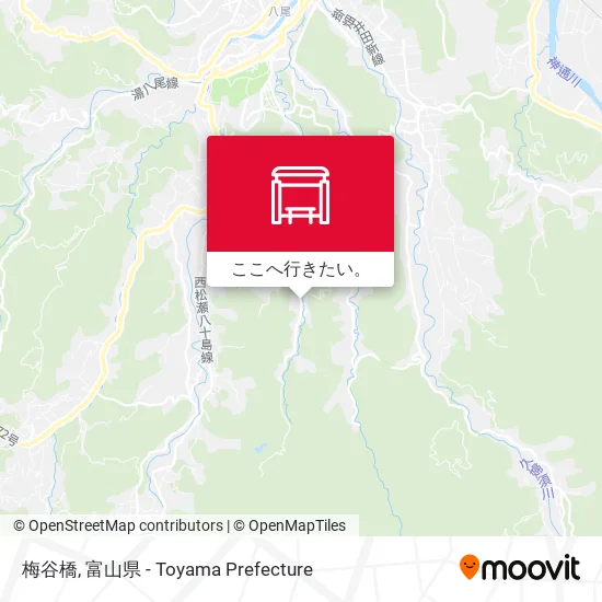 梅谷橋地図