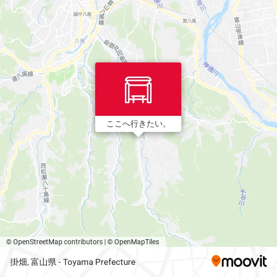 掛畑地図